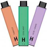 (М) Одноразовая электронная сигарета HYLA NICO 6000 - Манго, лайм (Mango + Lime)