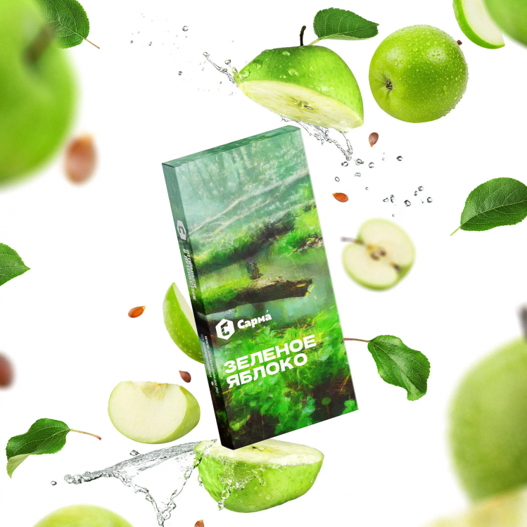 Табак Сарма - Зелёное яблоко 40 гр